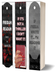 Thriller Bookmark Bundle – 9 Dark Designs for Suspense Lovers