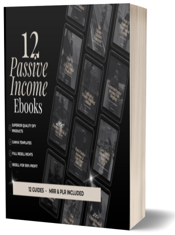 Passive Income eBook Bundle with Master Resell Rights (MRR) – Resell Digital Products for Profit