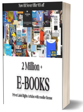 2 Million+ eBook Collection & 2 Million PLR Articles Bundle with Reseller Rights