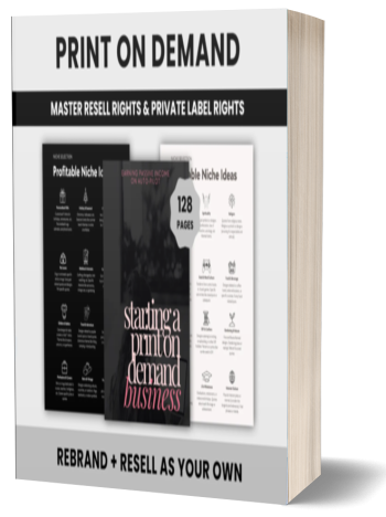Print on Demand Business Guide | Done-For-You POD eBook | Achieving Passive Income with Automation