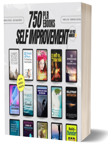Self-Improvement eBook Bundle – 750 Digital Books with Master Resell Rights (MRR/PLR)